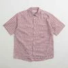 Yardsale Zenith Short Sleeve Shirt - Red -FLATSPOT Sales yardsale zenith short sleeve shirt red 1