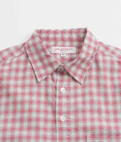 Yardsale Zenith Short Sleeve Shirt - Red -FLATSPOT Sales yardsale zenith short sleeve shirt red 2